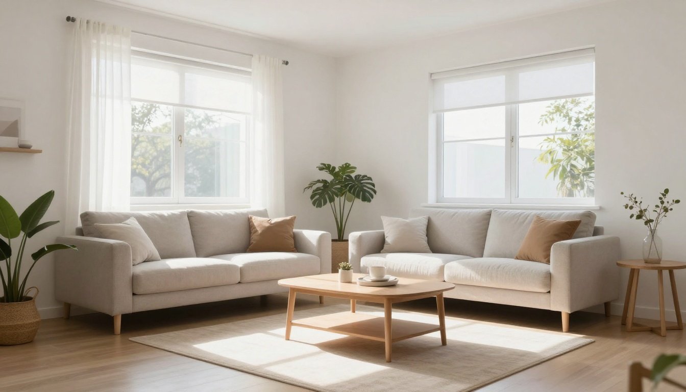 Καθαρός και οργανωμένος χώρος που αποτρέπει τη σκόνη