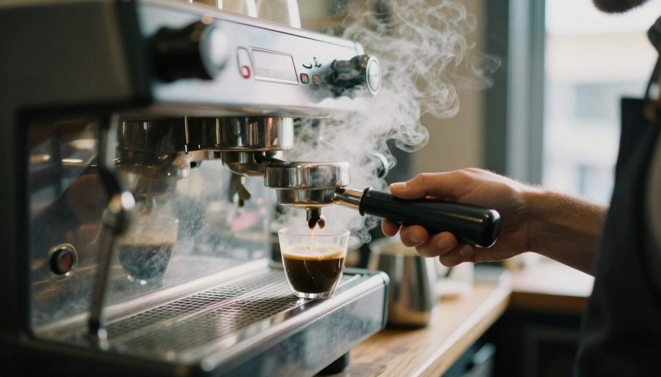 Πίνεις σωστά τον εσπρέσο σου; Οι Ιταλοί λένε μάλλον όχι 2 Μπαρίστα ετοιμάζει εσπρέσο σε καφετέρια στην Ιταλία