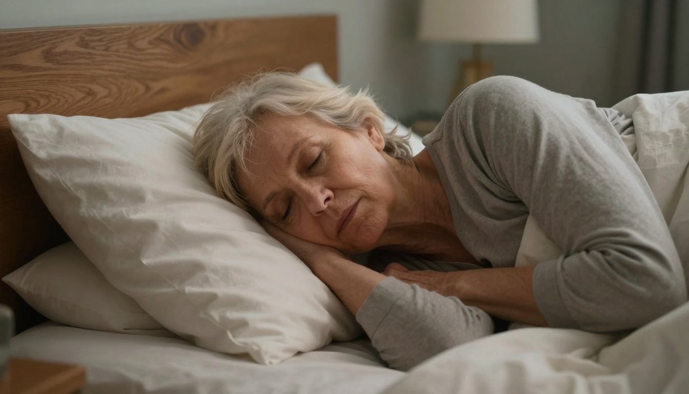 Ηρεμία και προοπτική στον ύπνο ηλικιωμένου ατόμου.