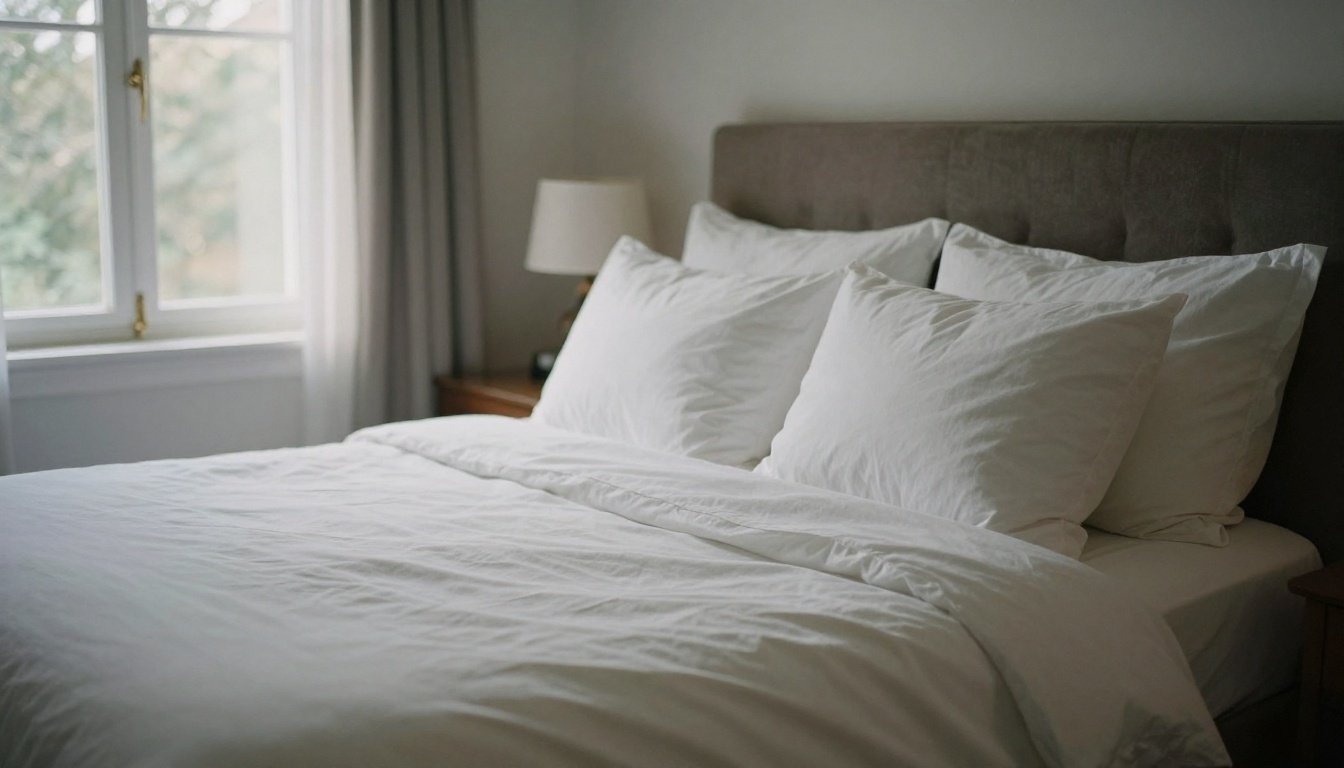 Πόσα μαξιλάρια είναι πολλά για το κρεβάτι; 2 Ένα καλοστρωμένο κρεβάτι με μαξιλάρια
