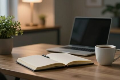 Ένα ήσυχο γραφείο με καλή ατμόσφαιρα που απεικονίζει την ανάγκη για ξεκούραση και αποφόρτιση από το εργασιακό στρες.