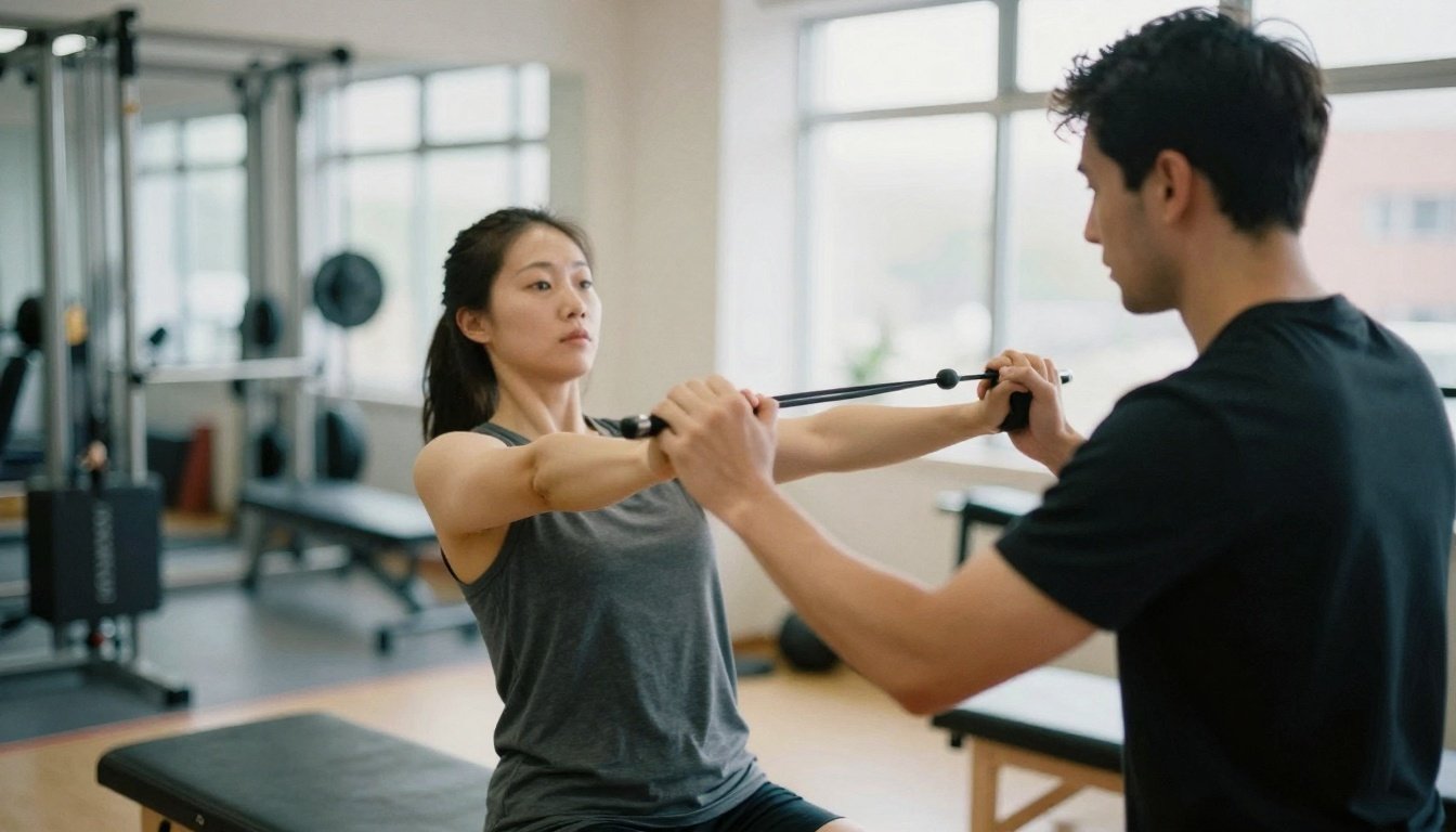 Φυσιοθεραπευτική συνεδρία για άτομα με διαβήτη