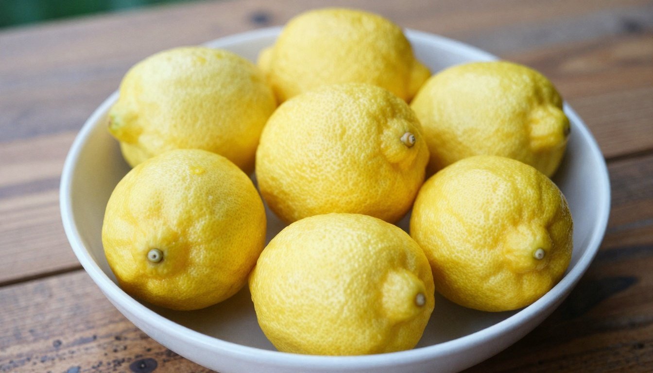 Το κόλπο της γιαγιάς Ευγενίας που σώζει τα λευκά σας ρούχα 2 Μια ωραία διάταξη από λεμόνια σε μπολ