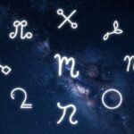 Αστρολογικά φαινόμενα των ζώων κάτω από ένα αστερόβραχο.