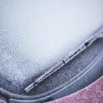 winter, frozen, froze, front, window, windshield, morning, cold, crystals, close up, closeup, close-up, detail, wiper, car wiper, blue car, blue window, blue morning, blue closed, windshield, windshield, windshield, windshield, windshield, wiper, car wiper