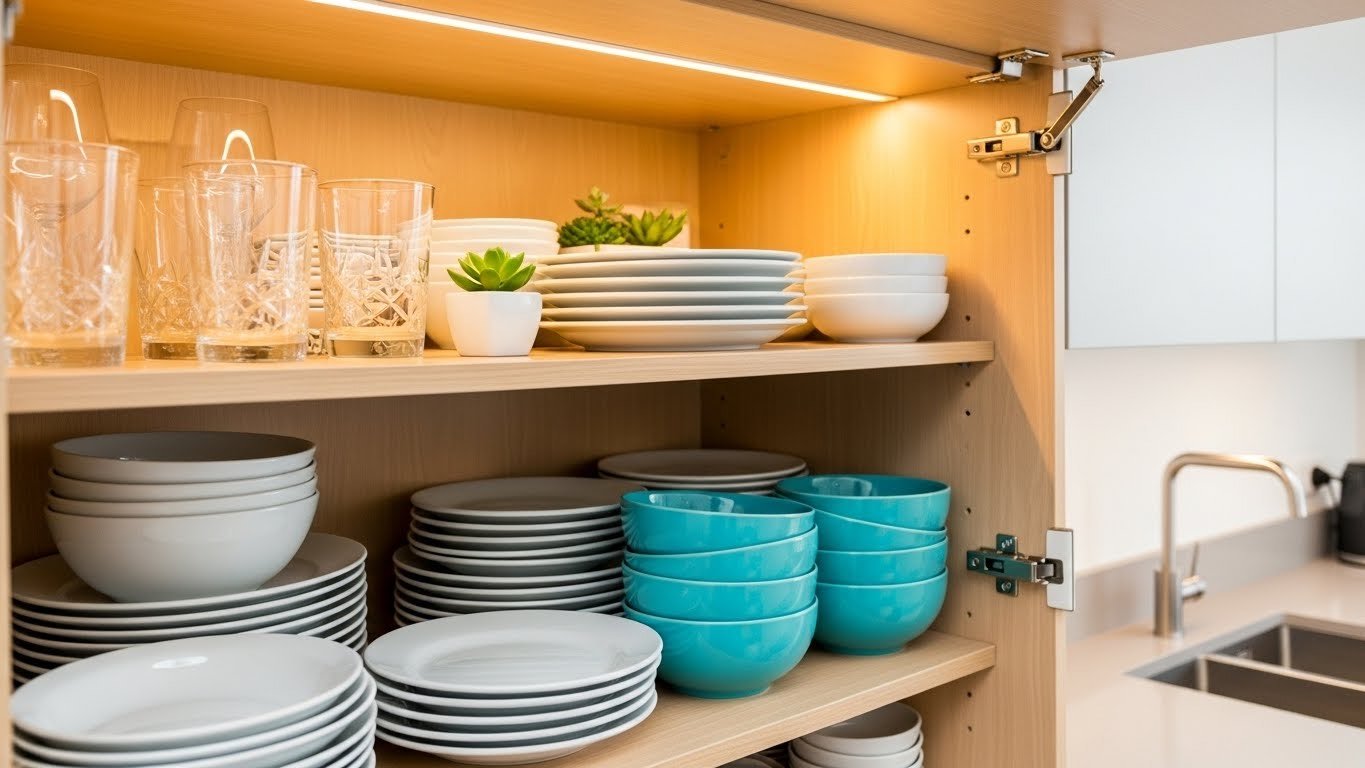 Ντουλάπι κουζίνας πιάτα - Πώς να διώξεις για πάντα τη μυρωδιά «κλεισούρας» από τα ντουλάπια σου