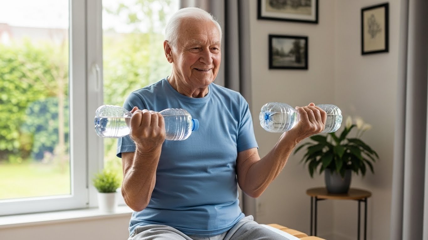 ασκσήσεις ηλικιωμένων - Οι top ασκήσεις personal trainer 55 ετών για να τονώσεις τα μπράτσα σου