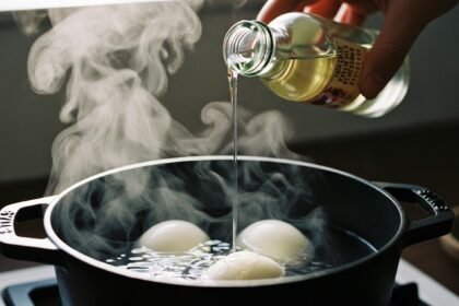 ξύδι - Αυτό ρίχνεις στο νερό κατά το βράσιμο και τα αυγά ξεφλουδίζονται μόνα τους