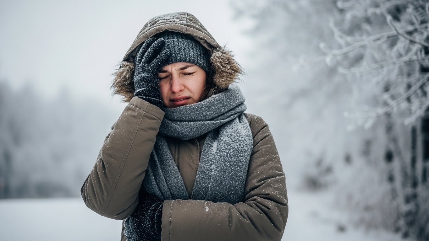 πονοκέφαλος2 - Πώς ο κρύος καιρός προκαλεί πονοκεφάλους – και τι μπορείς να κάνεις γι’ αυτό