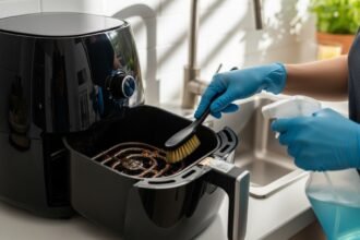 airfryer - Πώς καθαρίζεται σωστά ο κάδος του airfryer χωρίς να τον χαλάσετε