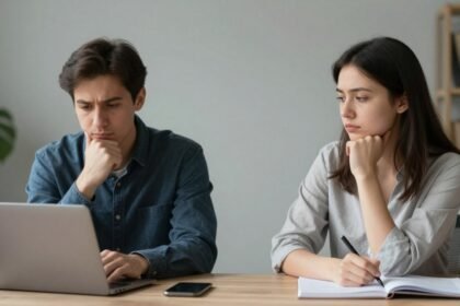 Μια εικόνα που απεικονίζει την ισορροπία μεταξύ συναισθημάτων και λογικής στη λήψη αποφάσεων.