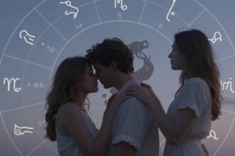 Εικόνα που απεικονίζει τη σχέση ανάμεσα στην κτητικότητα και την ελευθερία στην αγάπη, με στοιχεία από τη ζωδιολογία.