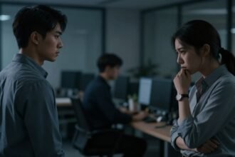 Τεντωμένη ατμόσφαιρα σε επαγγελματικό περιβάλλον με απομόνωση και ψυχολογική πίεση.