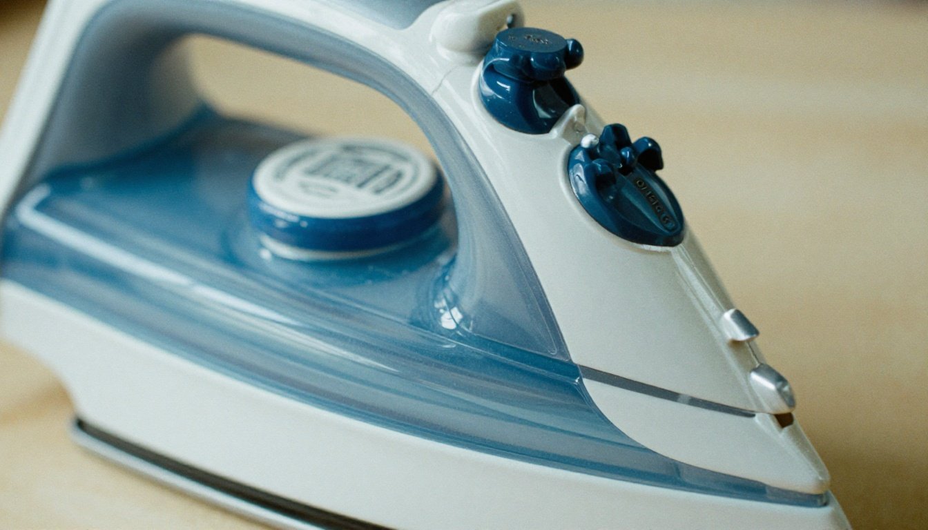 Πώς να καθαρίσεις το σίδερο από τα άλατα χωρίς κόπο και χημικά 2 Κοντινή φωτογραφία καθαρού σίδερου