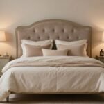 Μια υπέροχα διακοσμημένη κρεβατοκάμαρα που προάγει την ερωτική διάθεση.