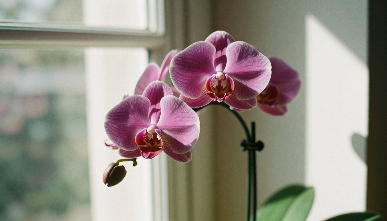 Τα πιο συχνά λάθη στο πότισμα των ορχιδέων που πρέπει να αποφύγεις 2 Ορχιδέα σε εσωτερικό χώρο με ηλιακό φως