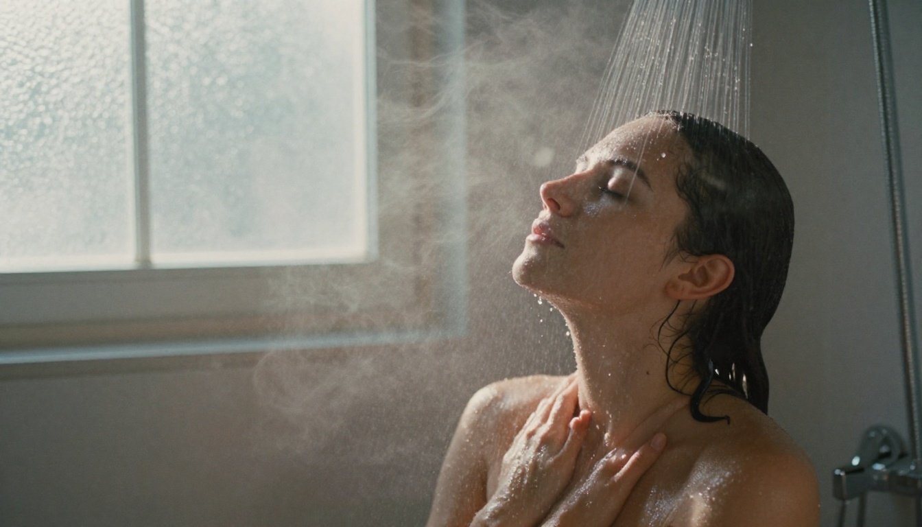 Τελικά, κάθε πότε είναι σωστό να κάνουμε μπάνιο; 2 Άτομο απολαμβάνει ένα αναζωογονητικό ντους