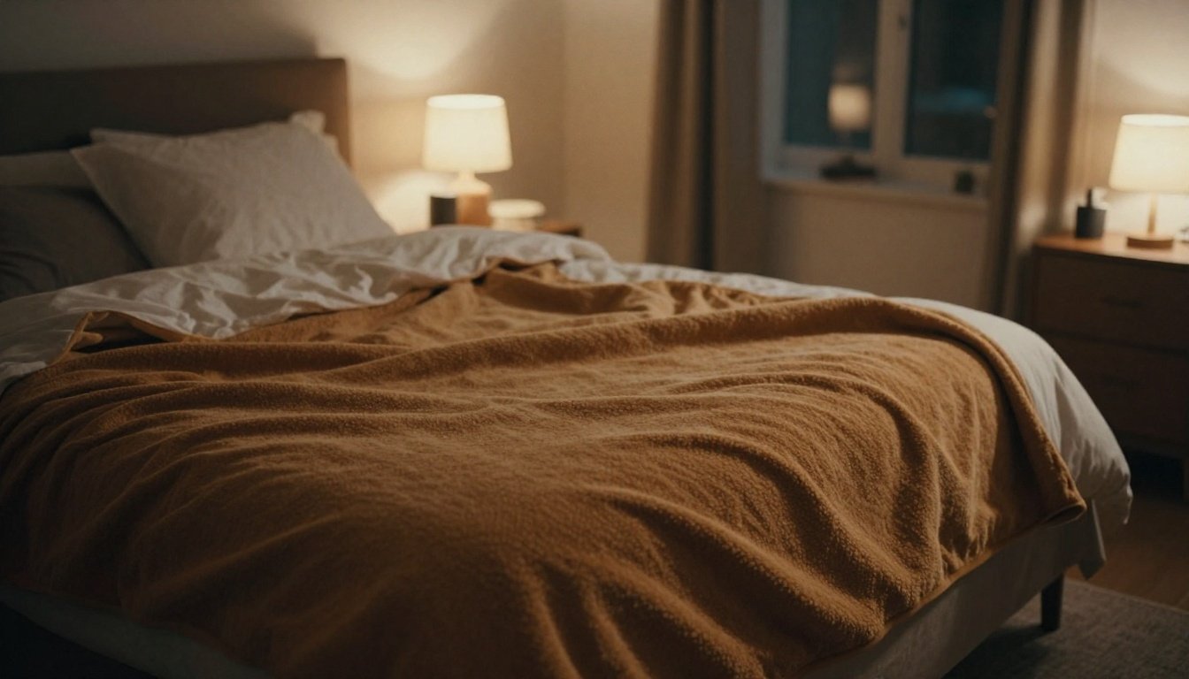 Ζεστό υπνοδωμάτιο με ηλεκτρική κουβέρτα