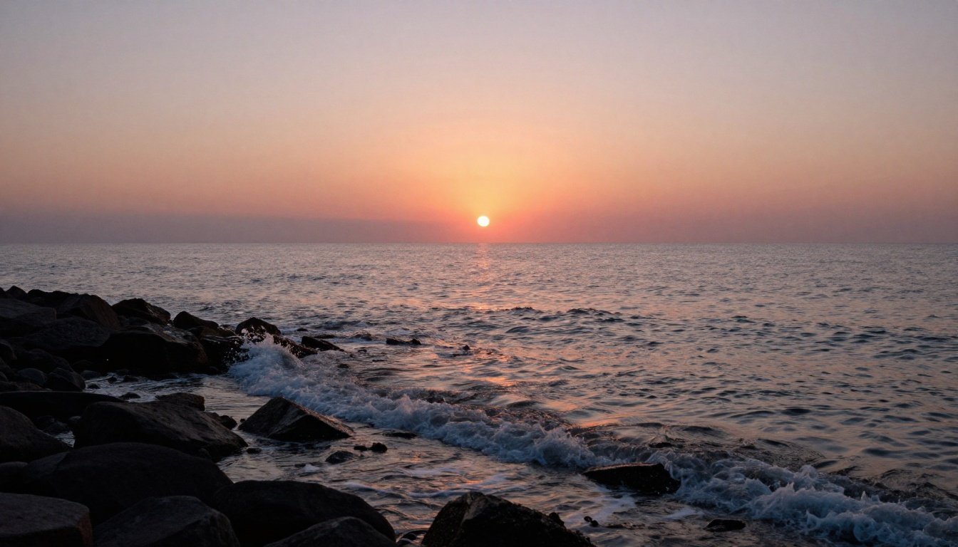 Ποιος είναι ο ρόλος σου στη σχέση με έναν τοξικό άνθρωπο; 2 Ηλιοβασίλεμα με ήρεμες θάλασσες και βράχους