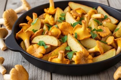 πλευρώτους - Πλευρώτους με πατάτες στον φούρνο, όπως το έφτιαχνε η μαμά