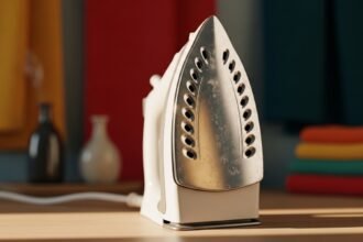 σίδερο5 - Πώς καθαρίζεται τελικά η καμένη πλάκα του σίδερου