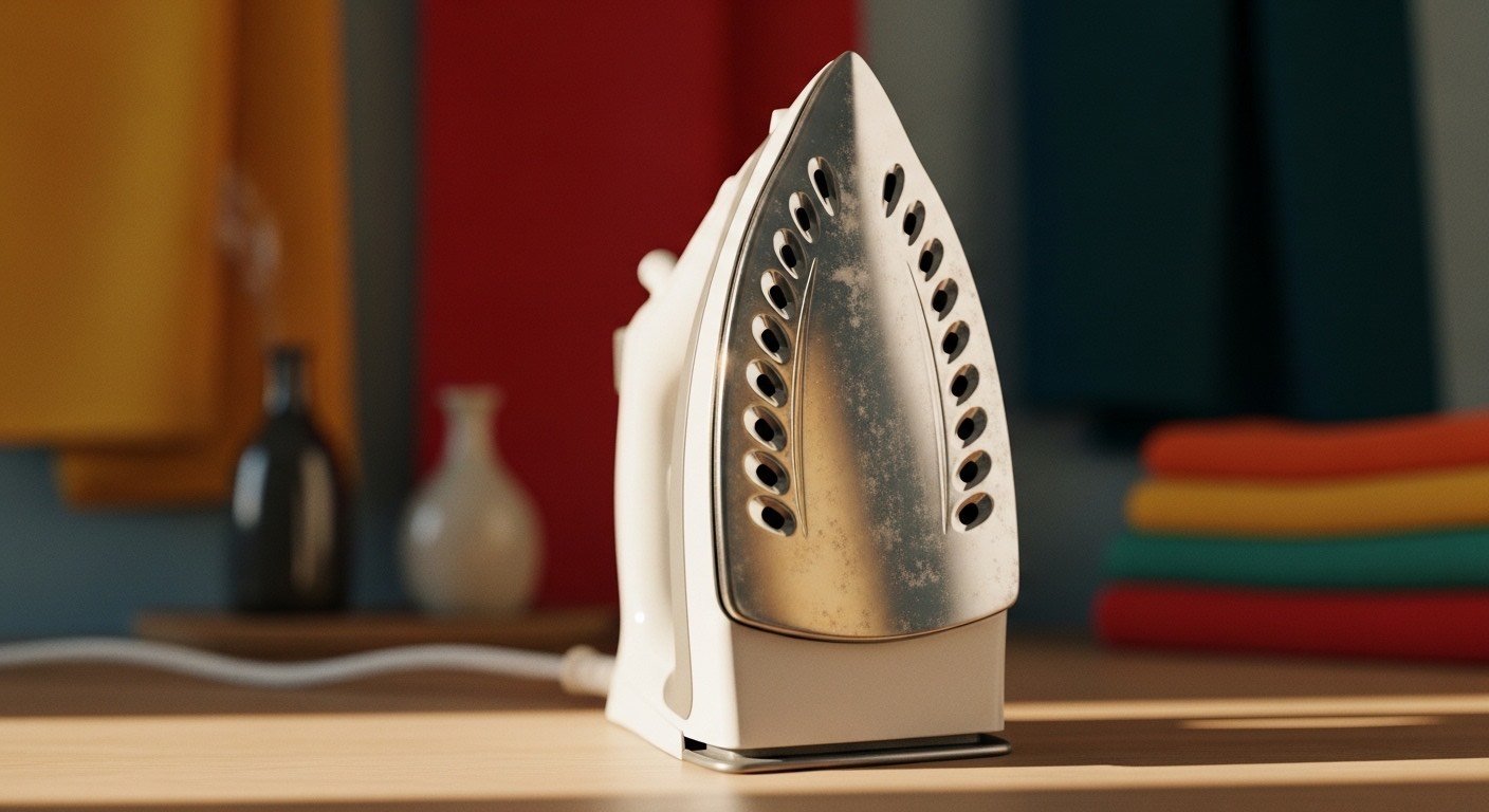 σίδερο5 - Πώς καθαρίζεται τελικά η καμένη πλάκα του σίδερου