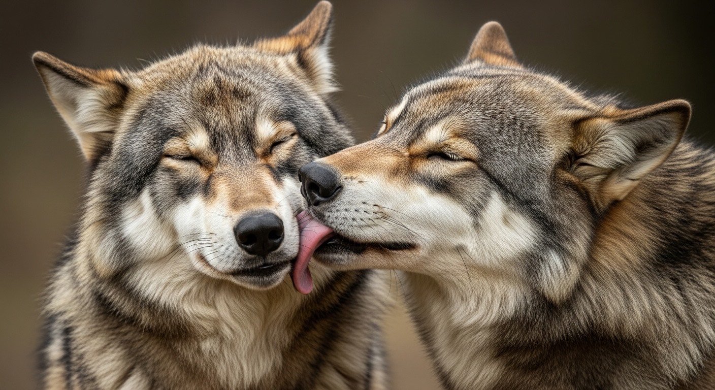 13 Εξωπραγματικά γεγονότα για τα ζώα που δεν θα πιστεύετε ότι είναι αληθινά 2 λύκοι - 13 Εξωπραγματικά γεγονότα για τα ζώα που δεν θα πιστεύετε ότι είναι αληθινά