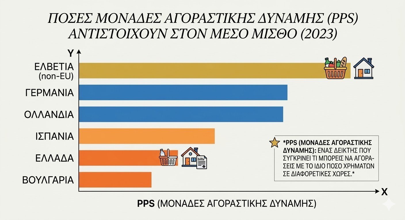 μισθός1 - Πότε τον Παίρνεις, Πότε τον Τρως... Αχ Πόσο Λίγος Είναι ο Μισθός! - Πόσο Γρήγορα «Εξατμίζεται» ο Μισθός σε χώρες της Ευρώπης