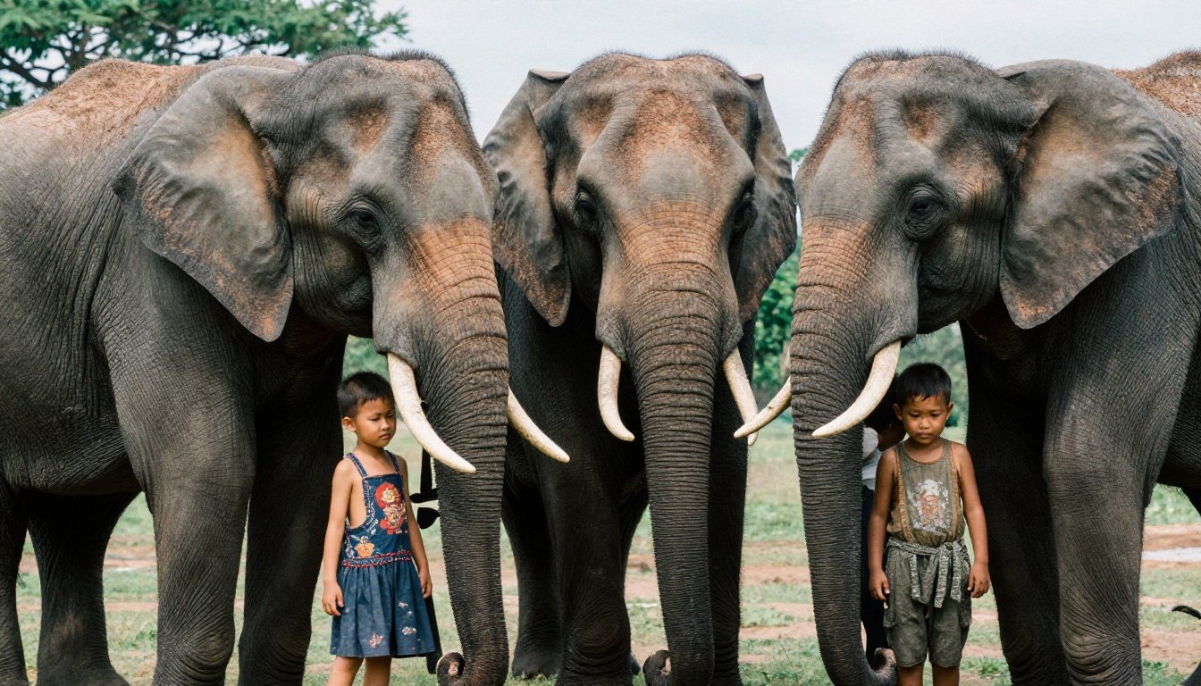 13 Εξωπραγματικά γεγονότα για τα ζώα που δεν θα πιστεύετε ότι είναι αληθινά 4 Μια οικογένεια ελεφάντων συγκεντρωμένη σε μια συναισθηματική στιγμή επανένωσης
