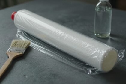 Εικόνα που δείχνει τις εναλλακτικές χρήσεις της πλαστικής μεμβράνης στο σπίτι