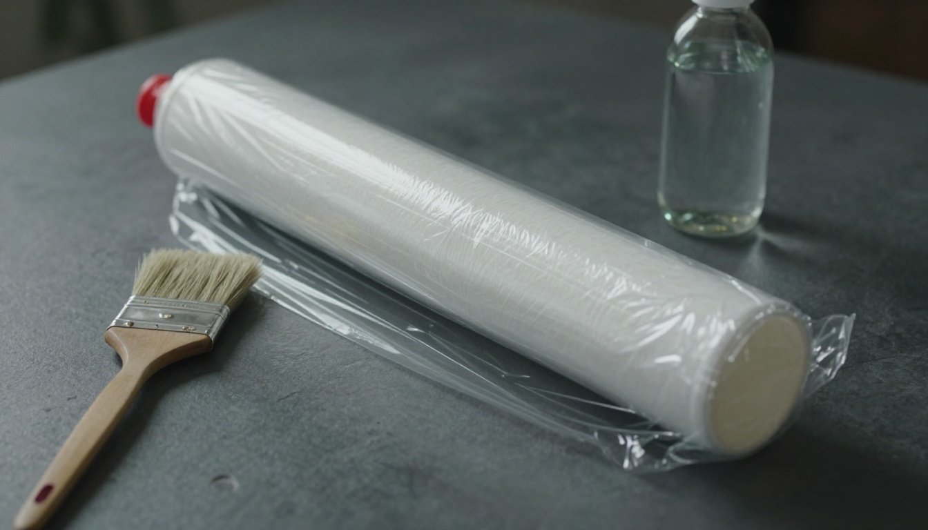 Εικόνα που δείχνει τις εναλλακτικές χρήσεις της πλαστικής μεμβράνης στο σπίτι