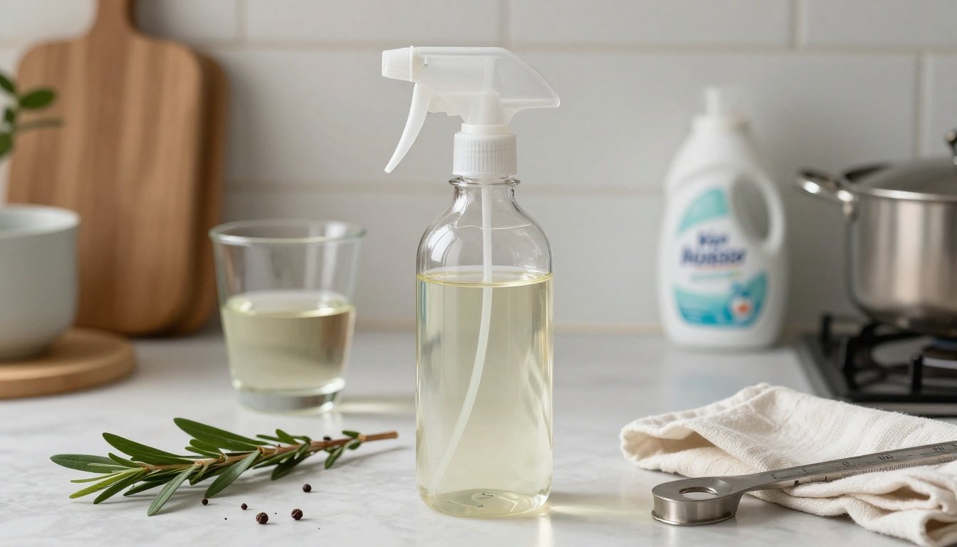 Σπρέι για γρήγορο σιδέρωμα με υλικά από την κουζίνα.