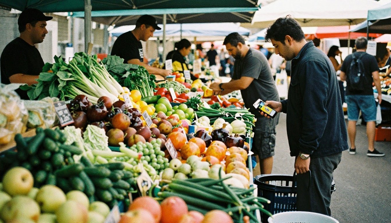 Φάλτσος βασιλικός στο αγρόκτημα