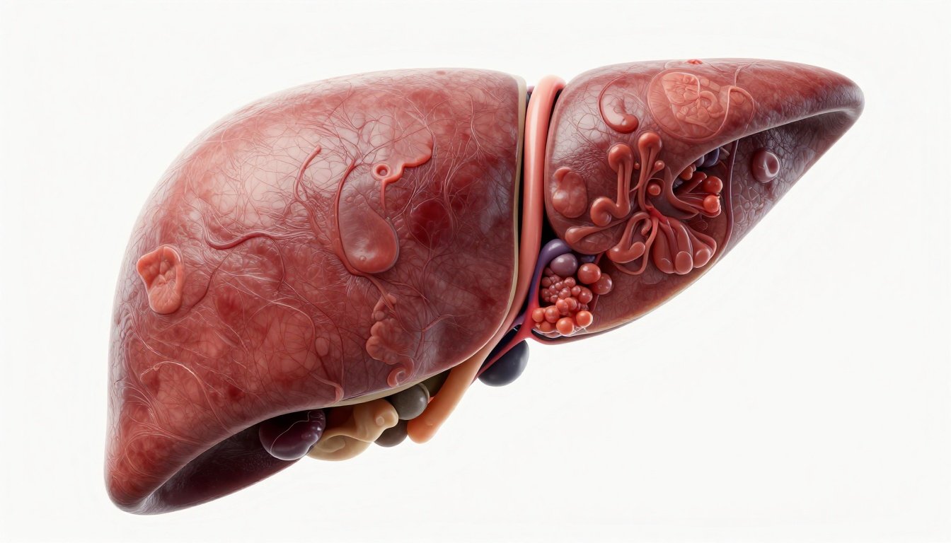 Απεικόνιση του ήπατος, τονίζοντας την ικανότητά του να αναγεννάται.