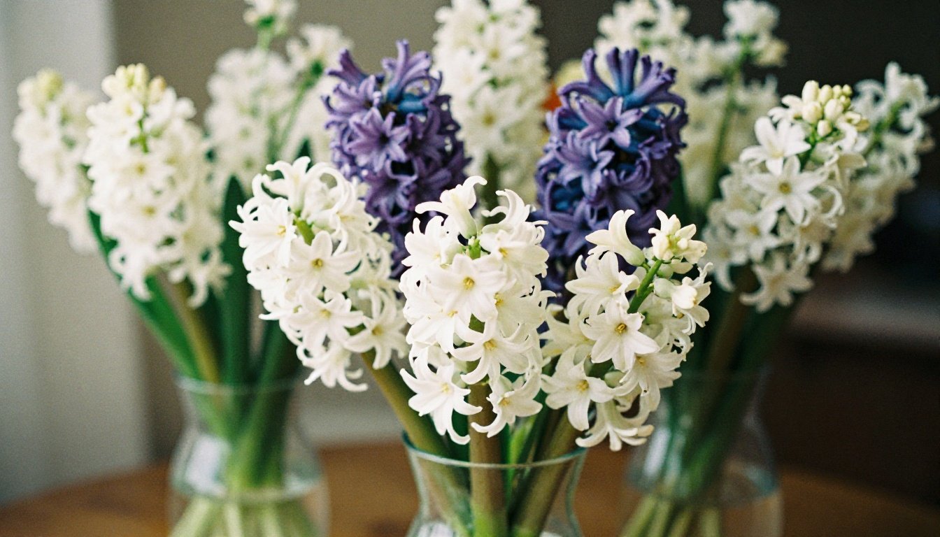 Φτιάξτε το Σπίτι σας να Μυρίσει Άνοιξη με Αυτοσχέδιους Τρόπους 2 Φωτογραφία με λουλούδια άνοιξης σε βάζο