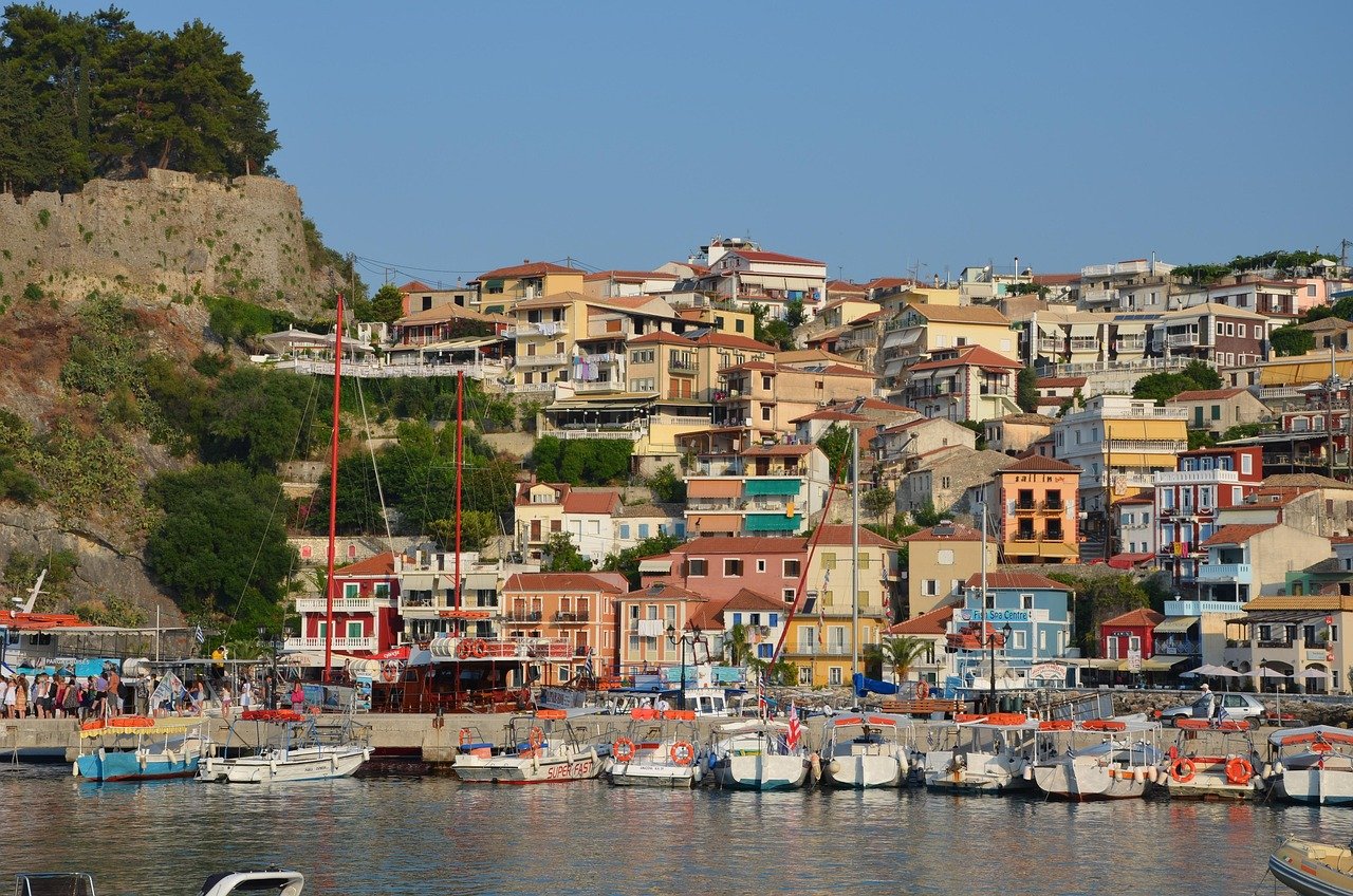 parga, epirus, greece, sea, port city, parga, parga, parga, parga, parga