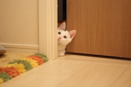 b1 cute cat bathro feat - Γιατί η γάτα σας σάς ακολουθεί ακόμα και στο μπάνιο; Οι 4 επιστημονικές ερμηνείες