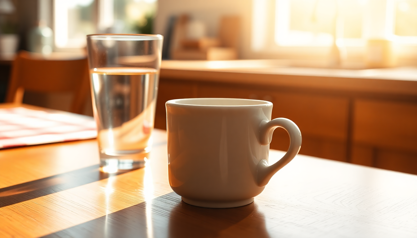 coffee water feat - Γιατί οι παππούδες μας έπιναν πάντα νερό πριν τον καφέ; Η σοφή συνήθεια που σώζει το στομάχι