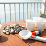 diy pebble pots feat - Μην πετάτε τα πλαστικά κεσεδάκια! Το πανεύκολο κόλπο με λίγα βότσαλα για να φτιάξετε τις πιο εντυπωσιακές γλάστρες