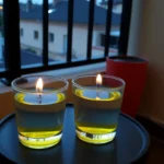 diy water candles feat - Κεριά νερού: Η πανεύκολη και εντυπωσιακή κατασκευή για το μπαλκόνι σας