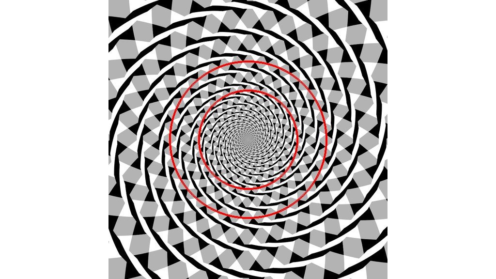 Λύση οφθαλμαπάτης Fraser Spiral