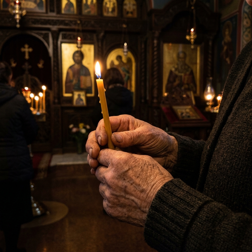 hands holding candle 1782076589062 - Ποιοι γιορτάζουν αύριο 23 Ιουνίου