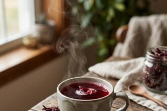hibiscus tea featured - Το καθημερινό ρόφημα που θωρακίζει την καρδιά και μειώνει την πίεση φυσικά