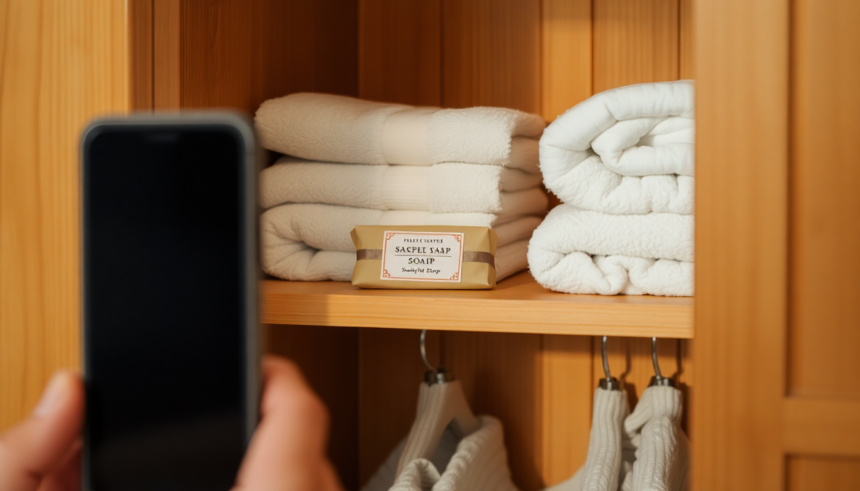 home closet soap feat - Μυρίζει «κλεισούρα» η ντουλάπα σας; Το πανέξυπνο κόλπο με 1 σαπουνάκι για να μοσχοβολούν τα ρούχα σας φρεσκάδα