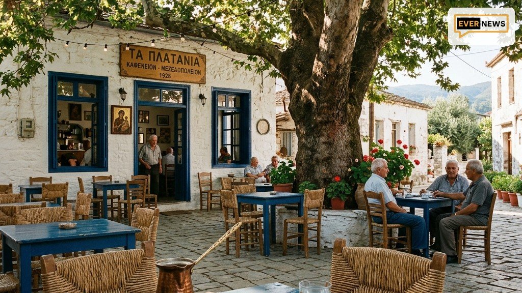 istoria paradosiako elliniko kafeneio featured - Η ιστορία του ελληνικού καφενείου: Πώς το παραδοσιακό "στέκι" διαμόρφωσε την κοινωνική ζωή των χωριών μας