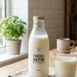 kefir bedtime benefit feat - Γιατί πρέπει να πίνεις κεφίρ πριν κοιμηθείς: Η υπερτροφή που αναγεννά το έντερο και «ησυχάζει» τον εγκέφαλο