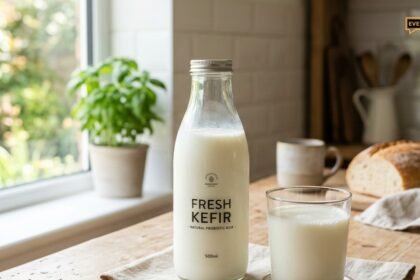 kefir bedtime benefit feat - Γιατί πρέπει να πίνεις κεφίρ πριν κοιμηθείς: Η υπερτροφή που αναγεννά το έντερο και «ησυχάζει» τον εγκέφαλο