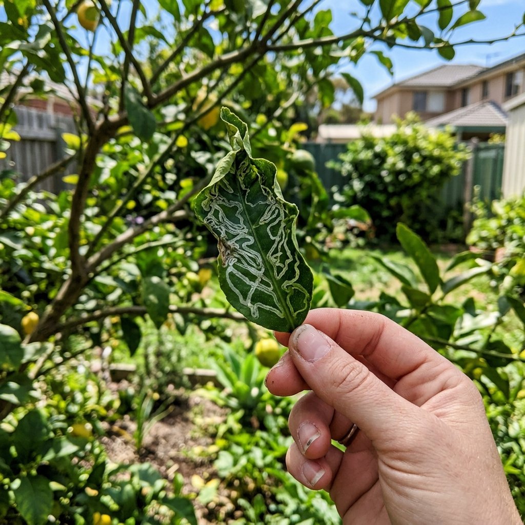 lemon tree miner garden inline 1782507742413 - Κιτρινίζουν και πέφτουν τα φύλλα της λεμονιάς; Το παλιό κόλπο με 2 σπιτικά υλικά που τη σώζει