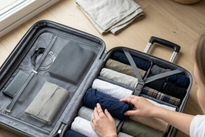 evernews.gr - Πακετάρισμα ρούχων σε ρολό σε χειραποσκευή