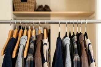 velvet hangers inline - Το «κόλπο της ντουλάπας» για να μην ξαναμαγκώσουν ποτέ τα μανίκια των παλτό στους μεντεσέδες της πόρτας